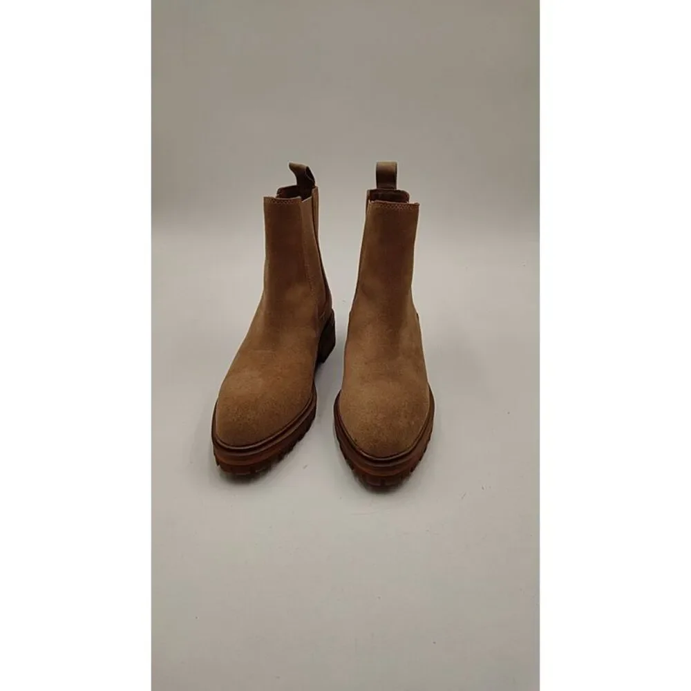 Quince Womens Suede Chelsea Boot Desert Shoes 6 Never Worn NWOT - Picture 2 of 3